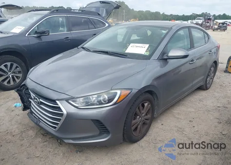 2018 Hyundai Elantra Sel from USA, damaged, VIN 5NPD84LFXJH379529